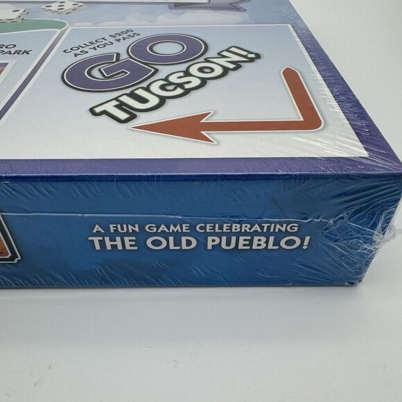 Tucson Board Game Tombstone Wildcats U OF A Arizona Monopoly Tucson Opoly Sealed - Picture 7 of 7